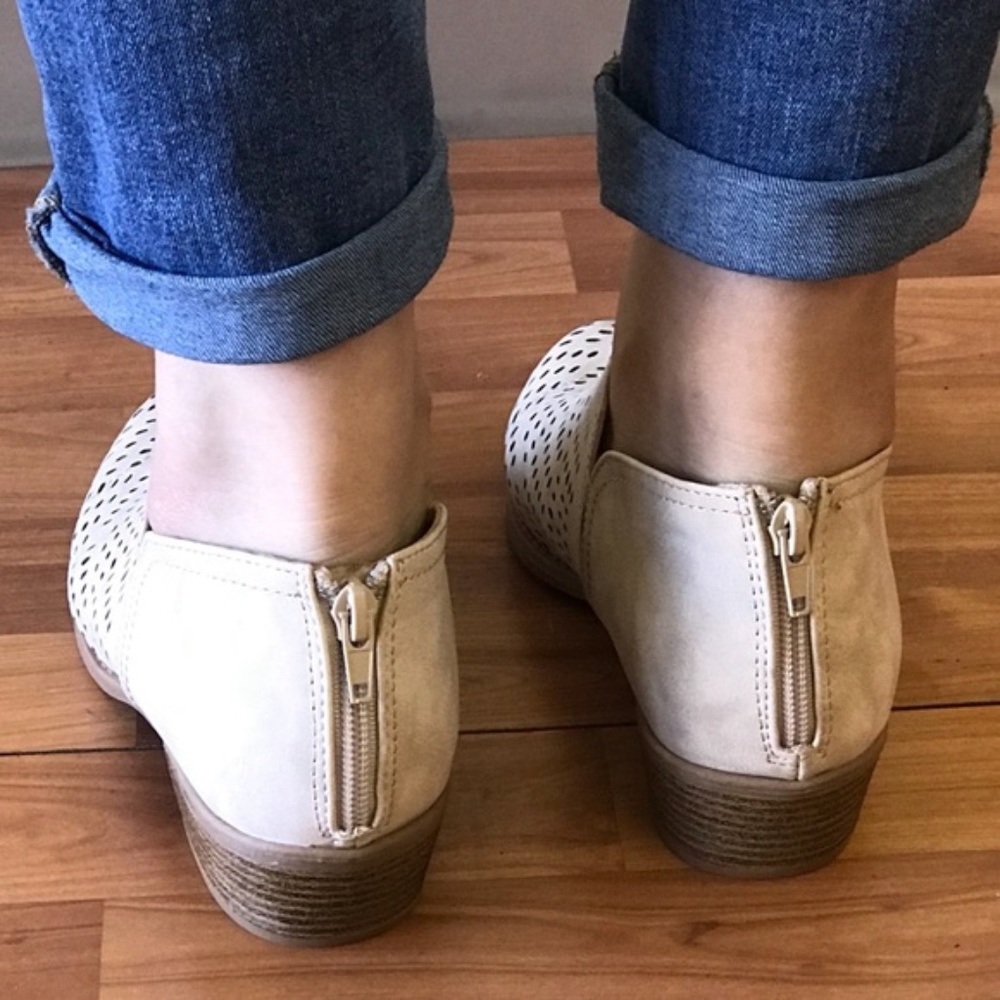 Katie Taupe Booties - Picture 2 of 2